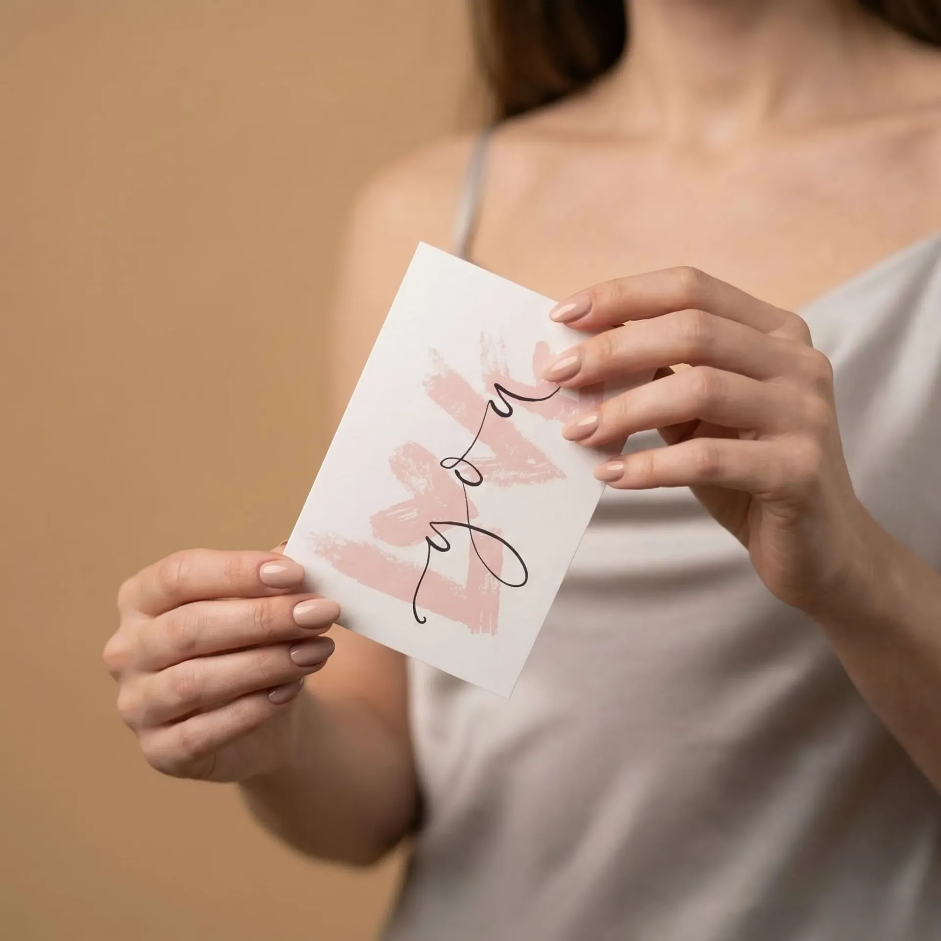 Postcard "Love you"