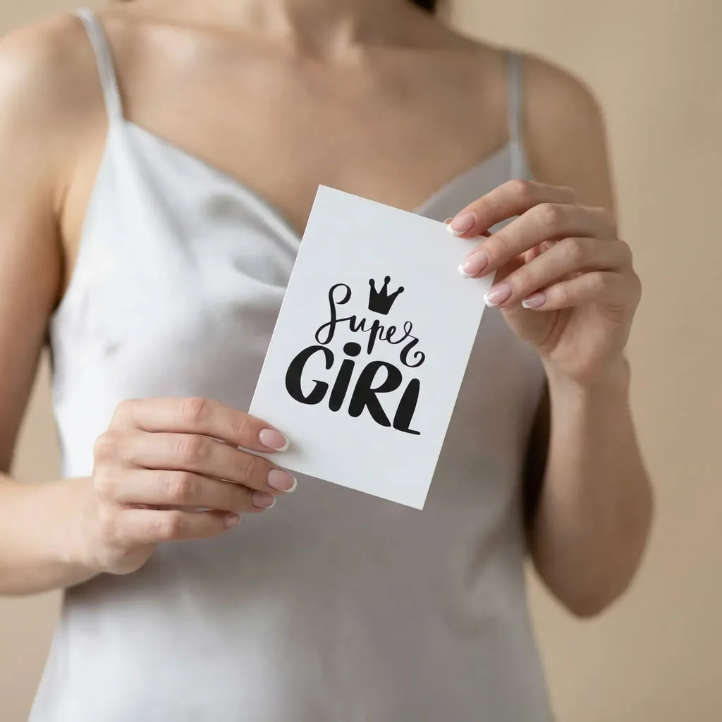 Přání "Super Girl"